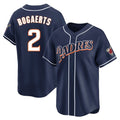 tocy S.Diego Padres #2 Xander Bogaerts Player Navy Cooperstown Collection Limited Home Stitched Jerseys