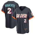 tocy S.Diego Padres #2 Xander Bogaerts Player Obsidian 2026 City Connect Home Limited T-shirt Stitched Jerseys