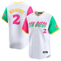 tocy S.Diego Padres #2 Xander Bogaerts Player White City Connect Home Limited Stitched Jerseys