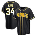 tocy S.Diego Padres #34 Michael King Player Black 2026 Fashion Home Stitched Jerseys