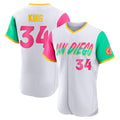 tocy S.Diego Padres #34 Michael King Player White City Connect Home Limited Elite Stitched Jerseys