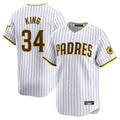 tocy S.Diego Padres #34 Michael King Player White Home Limited Stitched Jerseys
