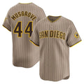 tocy S.Diego Padres #44 Joe Musgrove Player Khaki Home Limited Stitched Jerseys