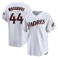tocy S.Diego Padres #44 Joe Musgrove Player White Cooperstown Collection Limited Home Stitched Jerseys