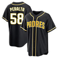 tocy S.Diego Padres #58 Wandy Peralta Player Black 2026 Fashion Home Stitched Jerseys
