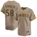 tocy S.Diego Padres #58 Wandy Peralta Player Khaki Home Limited Stitched Jerseys