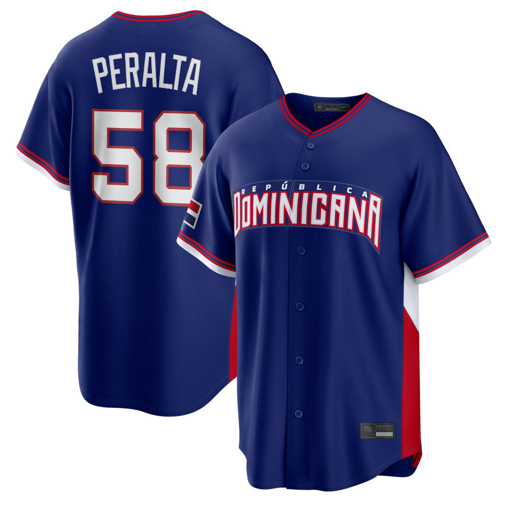 tocy S.Diego Padres #58 Wandy Peralta Player Royal 2026 World Classic Home Limited Stitched Jerseys