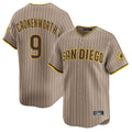 tocy S.Diego Padres #9 Jake Cronenworth Player Khaki Home Limited Stitched Jerseys
