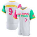 tocy S.Diego Padres #9 Jake Cronenworth Player White City Connect Home Limited Elite Stitched Jerseys