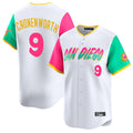 tocy S.Diego Padres #9 Jake Cronenworth Player White City Connect Home Limited Stitched Jerseys