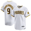 tocy S.Diego Padres #9 Jake Cronenworth Player White Home Limited Stitched Jerseys