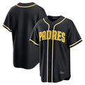 tocy S.Diego Padres Blank Player Black 2026 Fashion Home Stitched Jerseys