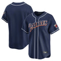 tocy S.Diego Padres Blank Player Navy Cooperstown Collection Limited Stitched Jerseys
