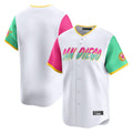 tocy S.Diego Padres Blank Player White City Connect Home Limited Stitched Jerseys