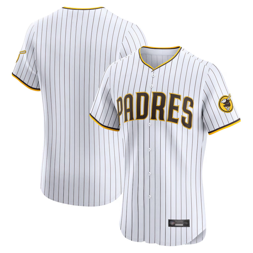 tocy S.Diego Padres Blank Player White Home Limited Elite Stitched Jerseys