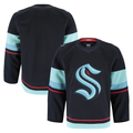 Tocy S.Kraken Deep Sea Blue Home Authentic Pro Jerseys