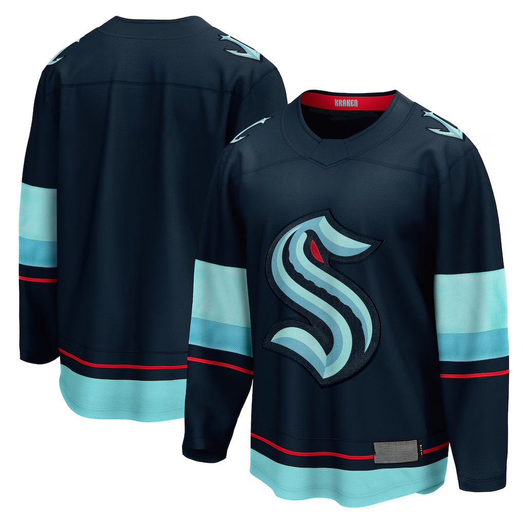 Tocy S.Kraken Deep Sea Blue Home Breakaway Jerseys