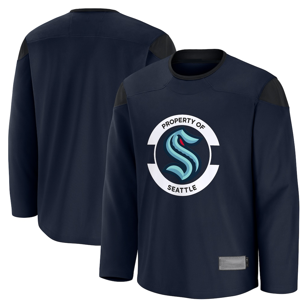 Tocy S.Kraken Navy Practice Jerseys