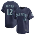 tocy S.Mariners #12 Josh Naylor Player Navy Home Limited Stitched Jerseys