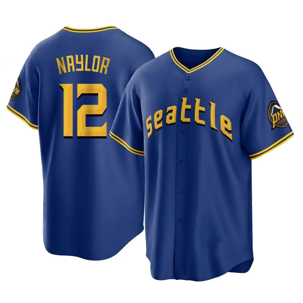 tocy S.Mariners #12 Josh Naylor Player Royal City Connect Home Game Stitched Jerseys
