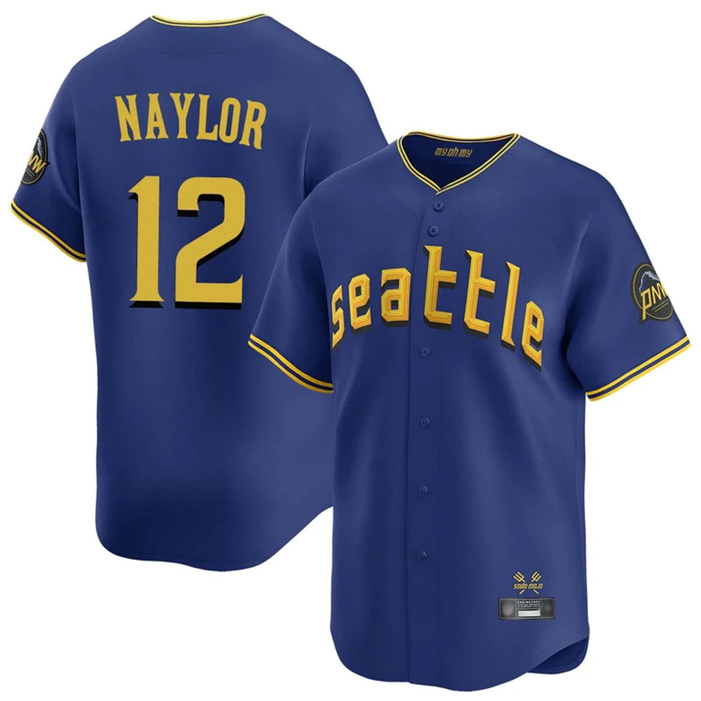 tocy S.Mariners #12 Josh Naylor Player Royal City Connect Home Limited Stitched Jerseys