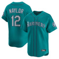 tocy S.Mariners #12 Josh Naylor Player Teal Home Limited Stitched Jerseys