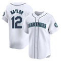 tocy S.Mariners #12 Josh Naylor Player White Home Limited Stitched Jerseys