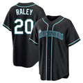 tocy S.Mariners #20 Luke Raley Player Black Fashion Home Limited Stitched Jerseys