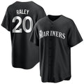 tocy S.Mariners #20 Luke Raley Player Black Home Limited Stitched Jerseys