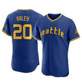 tocy S.Mariners #20 Luke Raley Player Royal City Connect Home Limited Elite Stitched Jerseys
