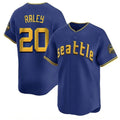 tocy S.Mariners #20 Luke Raley Player Royal City Connect Home Limited Stitched Jerseys