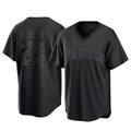 tocy S.Mariners #29 Cal Raleigh Player Black Replica Fashion T-shirt Stitched Jerseys
