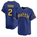 tocy S.Mariners #2 Cole Young Player Royal City Connect Home Limited Stitched Jerseys