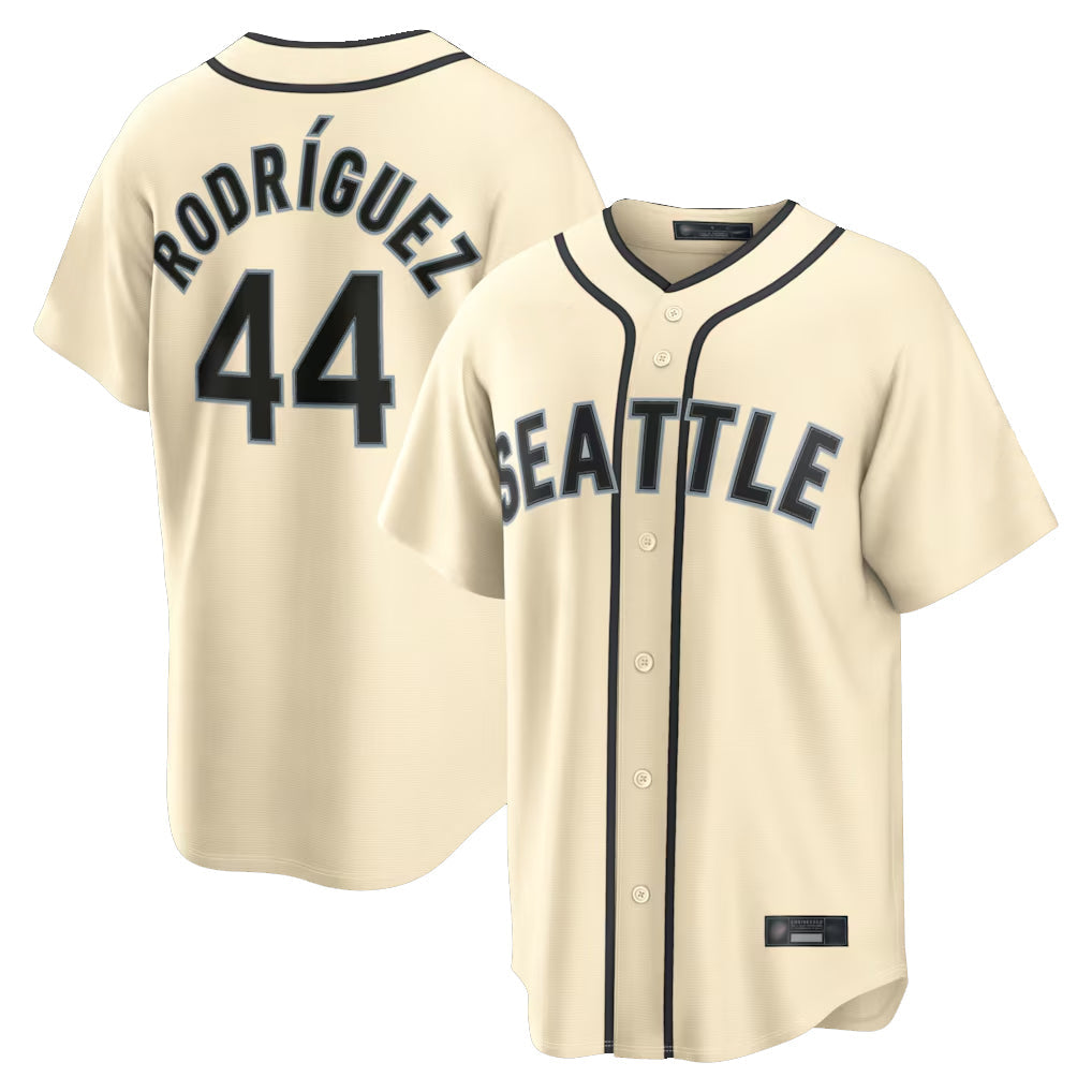 tocy S.Mariners #44 Julio Rodriguez Player Cream 2026 Home Limited Stitched Jerseys