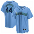 tocy S.Mariners #44 Julio Rodriguez Player Light Blue Home Limited Stitched Jerseys