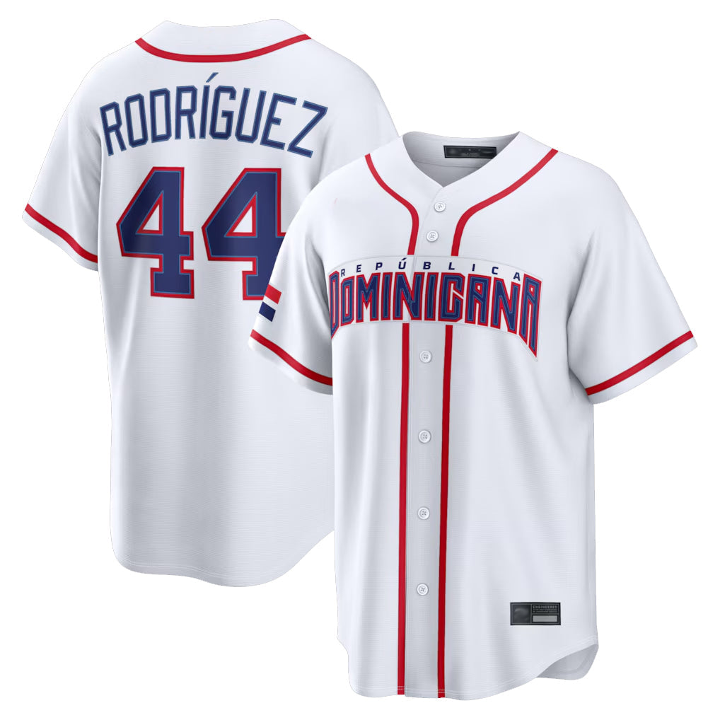 tocy S.Mariners #44 Julio Rodriguez Player White 2026 World Classic Home Stitched Jerseys