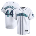 tocy S.Mariners #44 Julio Rodriguez Player White Home Limited Stitched Jerseys