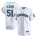 tocy S.Mariners #51 Ichiro Suzuki Player White 2025 National Hall of Fame Home Limited Stitched Jerseys