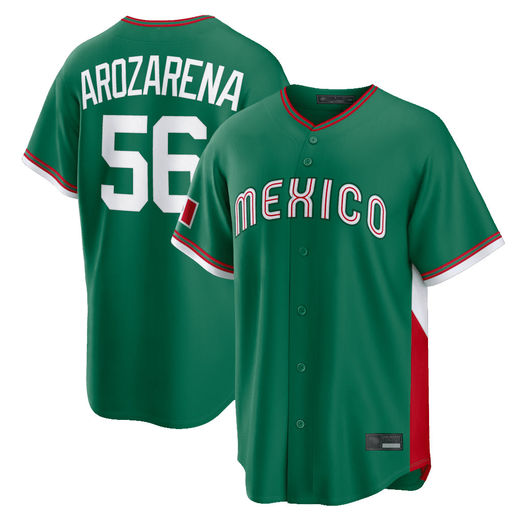 tocy S.Mariners #56 Randy Arozarena Player Green 2026 World Classic Limited Stitched Jerseys