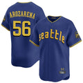 tocy S.Mariners #56 Randy Arozarena Player Royal City Connect Home Limited Stitched Jerseys