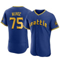 tocy S.Mariners #75 Andres Munoz Player Royal City Connect Home Limited Elite Stitched Jerseys
