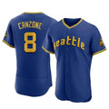 tocy S.Mariners #8 Dominic Canzone Player Royal City Connect Home Limited Elite Stitched Jerseys