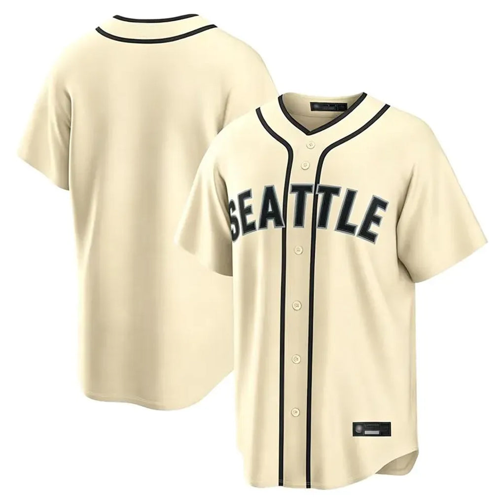 tocy S.Mariners Blank Player Cream 2026 Home Limited Stitched Jerseys