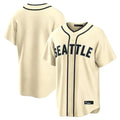 tocy S.Mariners Blank Player Cream 2026 Home Limited Stitched Jerseys