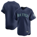 tocy S.Mariners Blank Player Navy Home Limited Stitched Jerseys