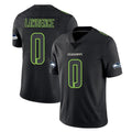 Tocy S.Seahawks #0 DeMarcus Lawrence Player Black Impact Limited Home Game Stitched Jerseys