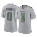 Tocy S.Seahawks #0 DeMarcus Lawrence Player Gray Atmosphere Fashion Home Game Stitched Jerseys