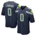 Tocy S.Seahawks #0 DeMarcus Lawrence Player Navy Home Game Stitched Jerseys