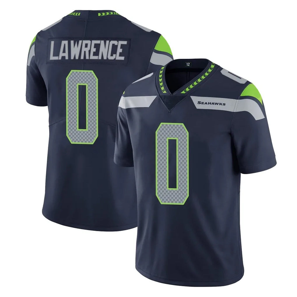 Tocy S.Seahawks #0 DeMarcus Lawrence Player Navy Limited Vapor Untouchable Home Game Stitched Jerseys