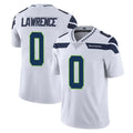 Tocy S.Seahawks #0 DeMarcus Lawrence Player White Limited Vapor Untouchable Home Game Stitched Jerseys